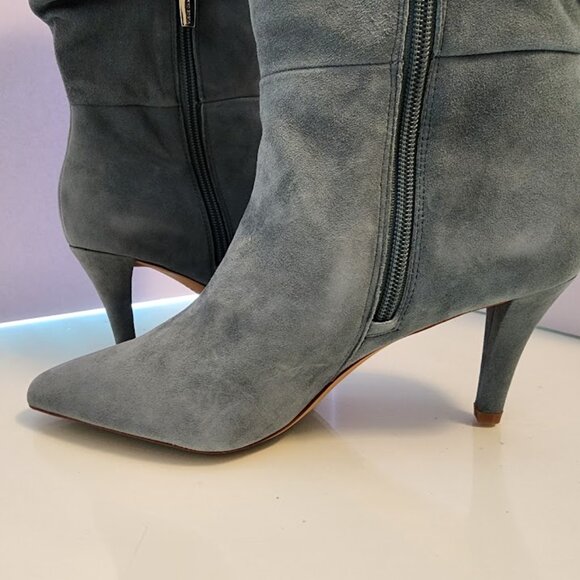 Vince Camuto Spruce Suede Heeled Boot Size 8 - Picture 8 of 9